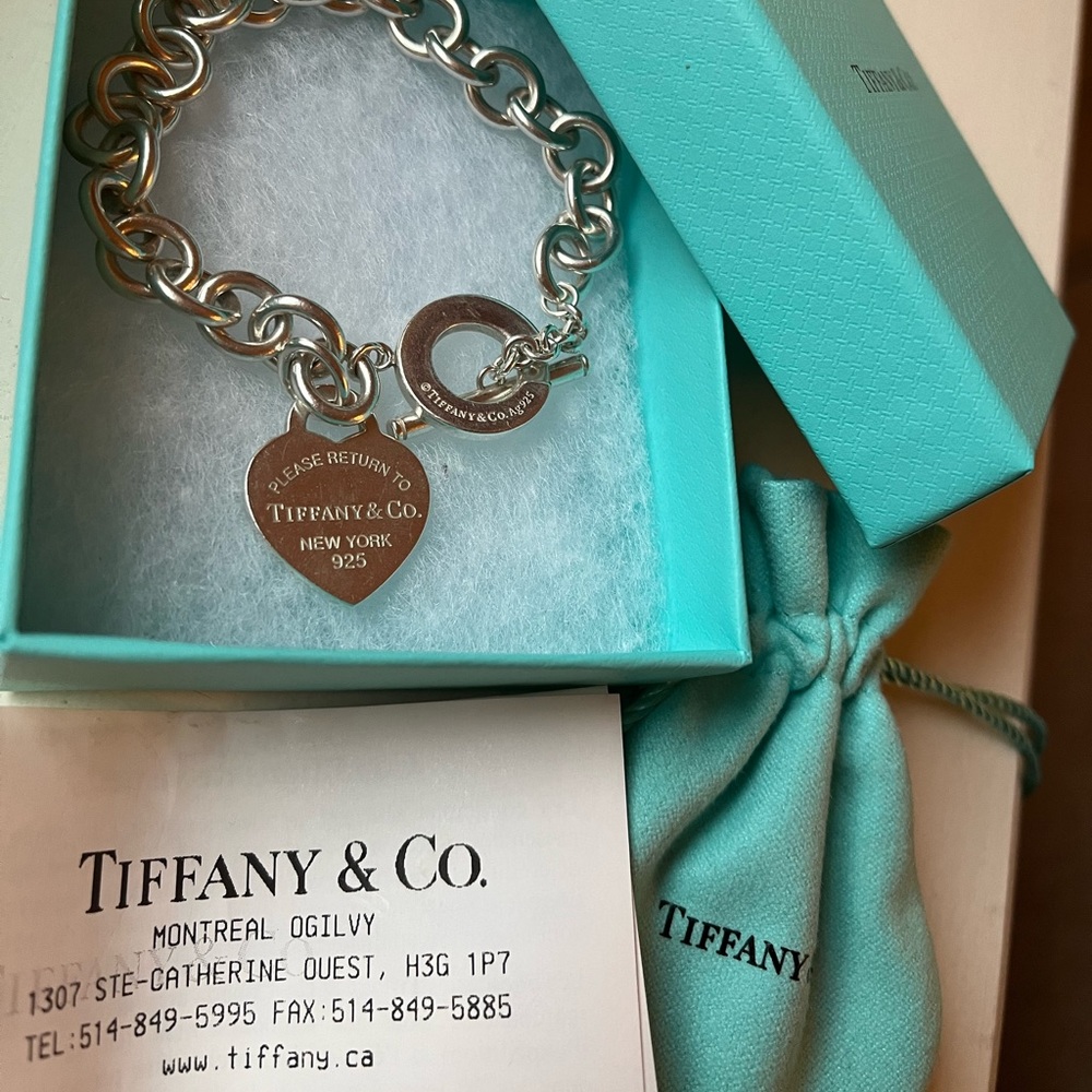 Tiffany & Co. ‘Heart Tag Toggle Bracelet’